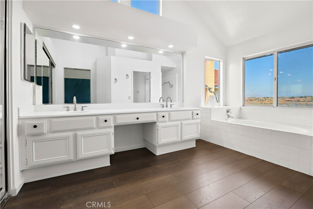 17316 Cold Spring Circle Riverside, CA 92503 - Photo 28 of 46 a large white kitchen with a large window