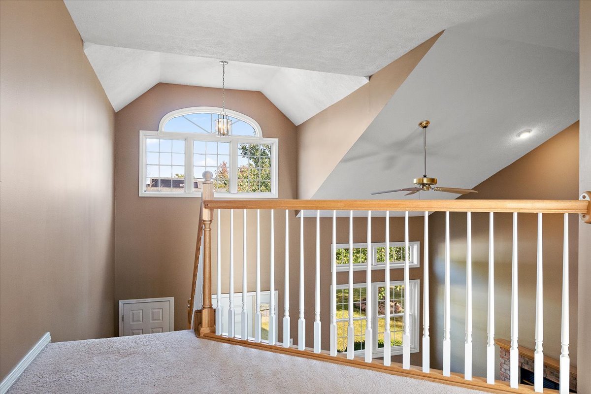 606 Windward Way Heyworth, IL 61745 - Photo 15 of 30 a view of an entryway door with a staircase