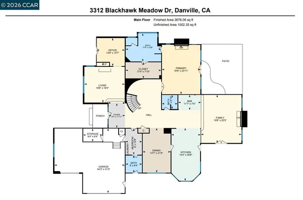 $3,888,888 | 3312 Blackhawk Meadow Drive, Danville, CA 94506
