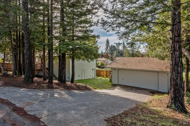 a view of outdoor space and yard