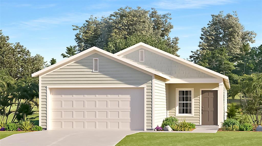 4685 Southwest 84th St Road Ocala, FL 34476 - Photo 1 of 1 Artist rendering; illustration only; colors, features, garage orientation may differ.