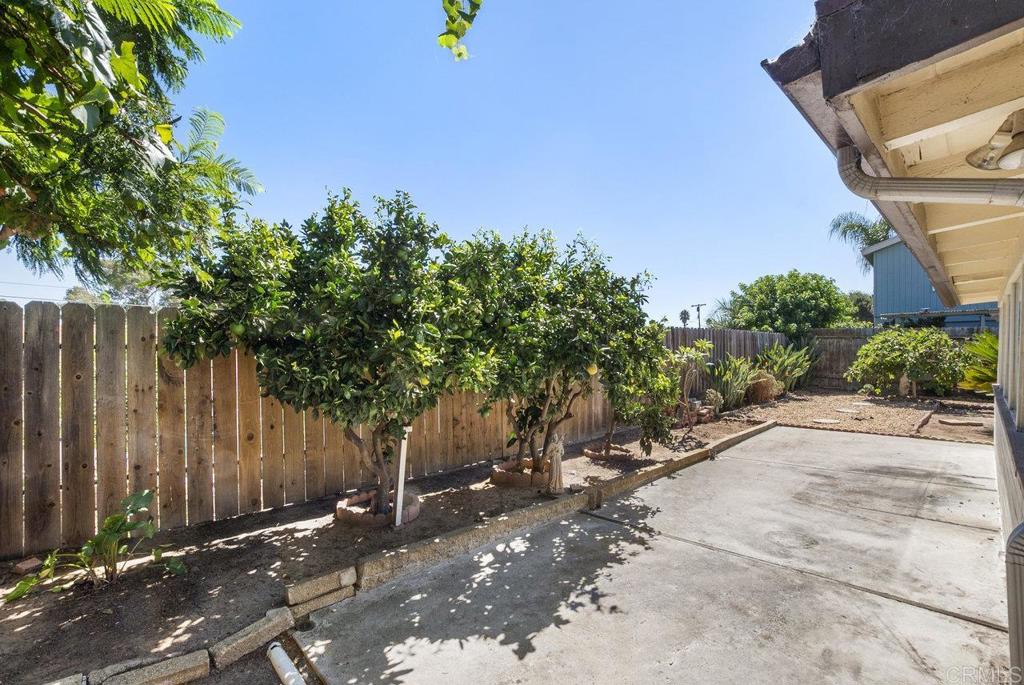 4473 Rolfe Road San Diego, CA 92117 - Photo 12 of 18 a backyard of a house with lots of green space