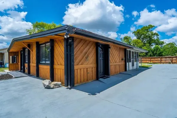 a view of a house with pool