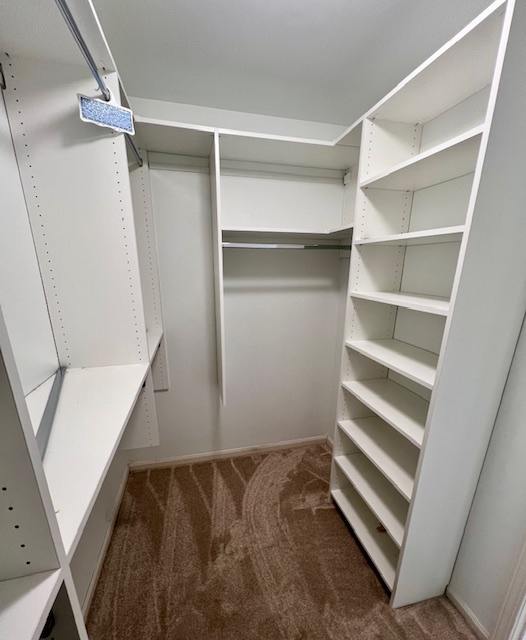 4716 Amber Circle Hoffman Estates, IL 60192 - Photo 10 of 14 a view of walk in closet with empty racks