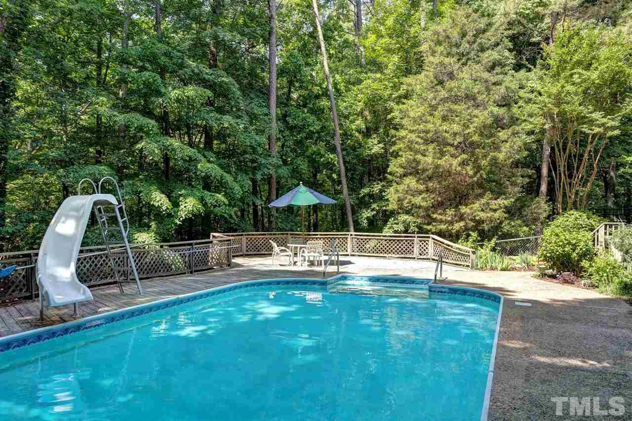 205 Trotters Ridge Drive Raleigh, NC 27614 - Photo 25 of 25 a view of a backyard with swimming pool