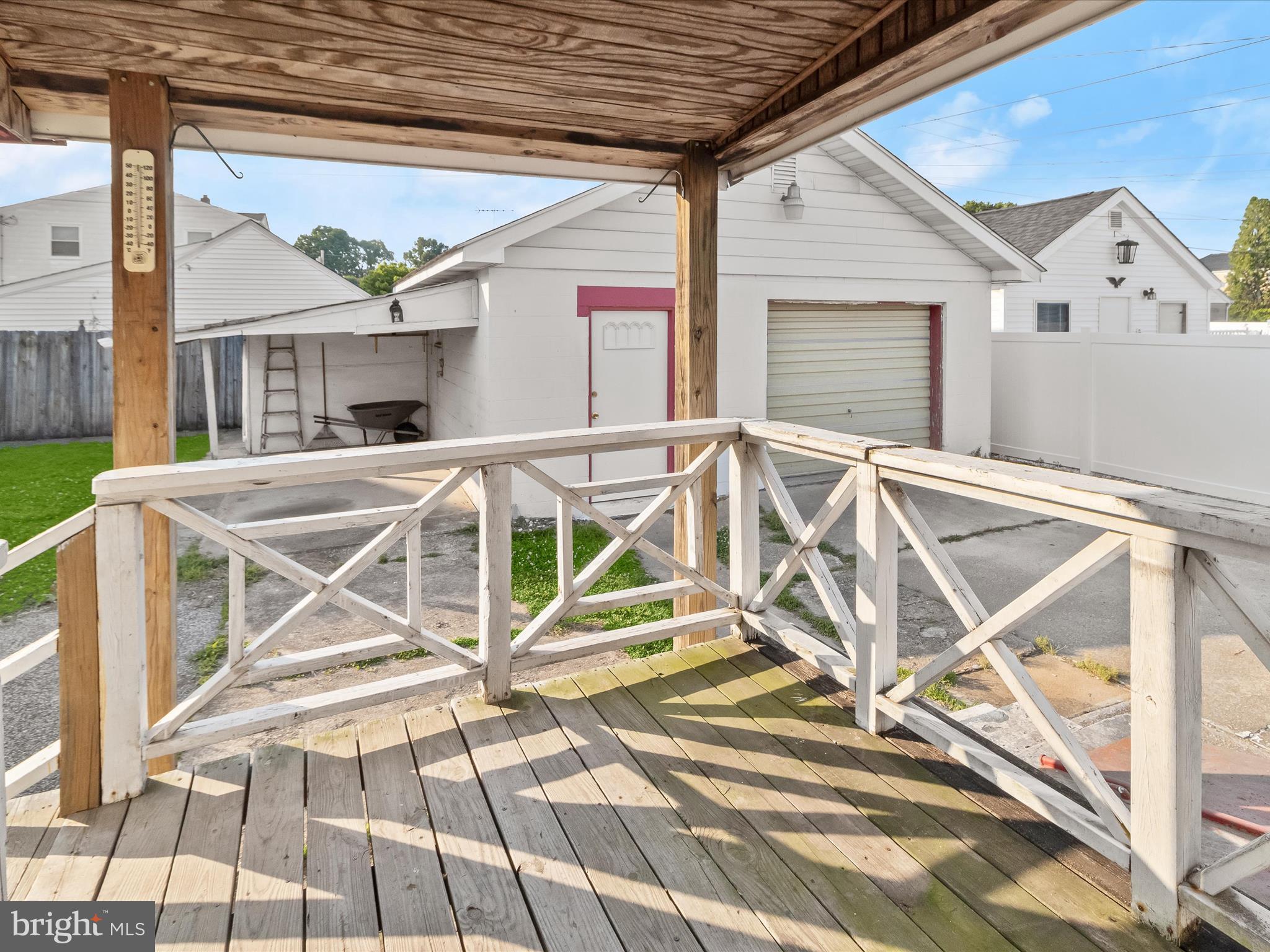 213 Ashwood Road Baltimore, MD 21222 - Photo 12 of 29 Covered rear Porch