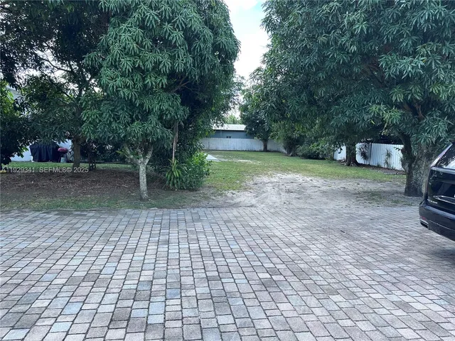 a pathway of a yard