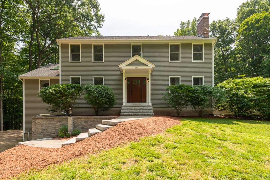 170 South Row Road Townsend, MA 01469 - Photo 1 of 42 a front view of a house with a yard