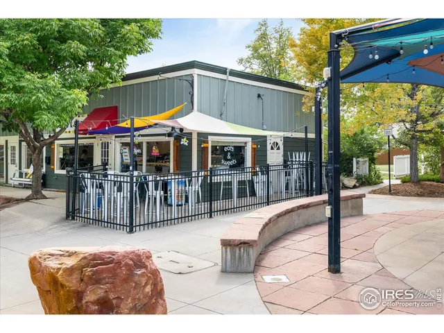 a front view of a building