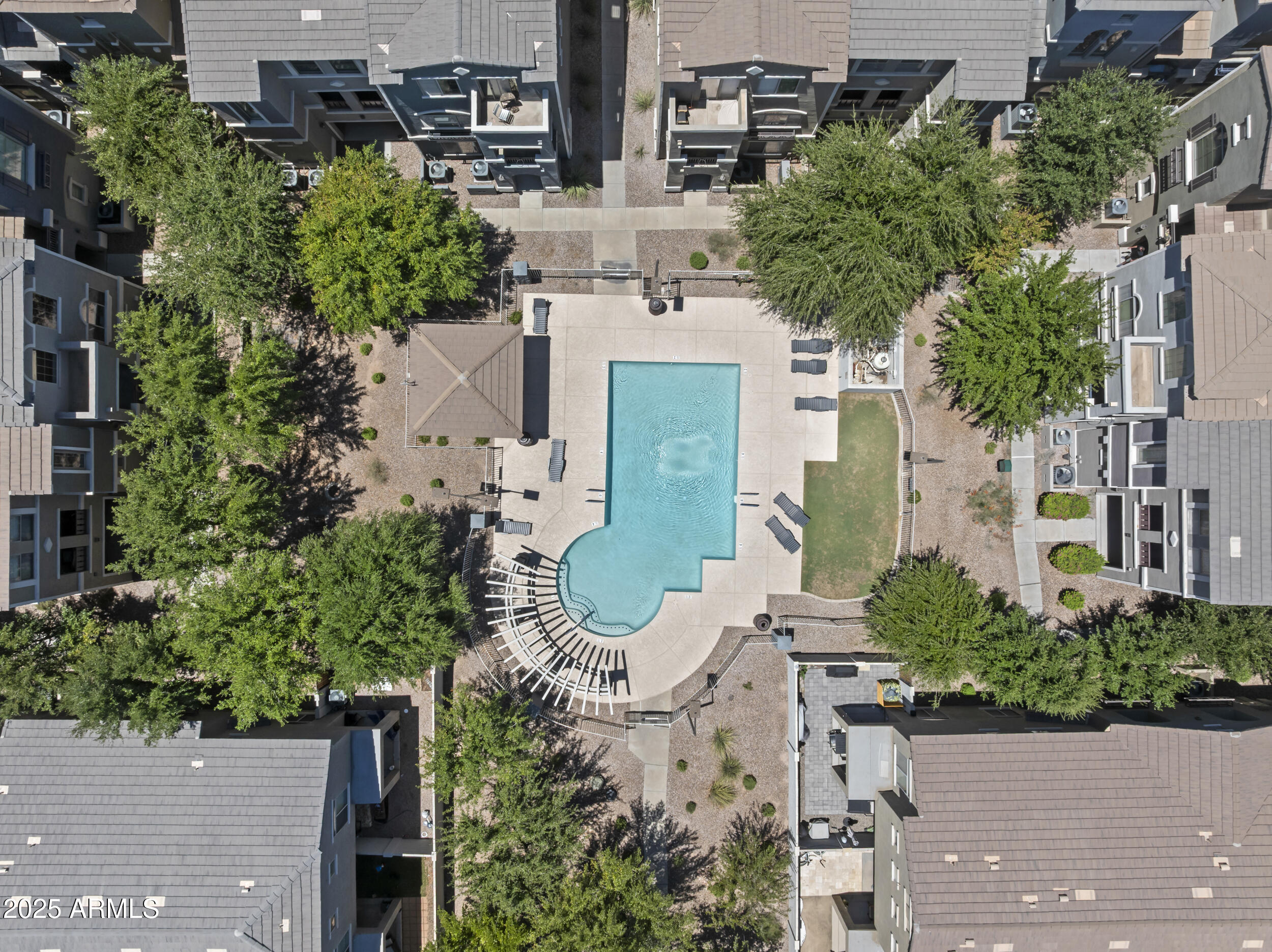 280 South Evergreen Road, Unit 1287 Tempe, AZ 85288 - Photo 23 of 28 an aerial view of a house with outdoor space