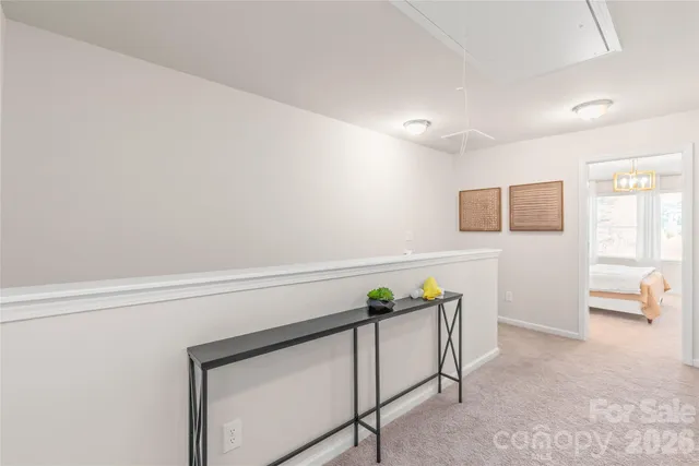 a view of livingroom with furniture