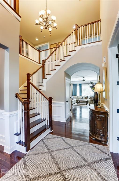1362 Afton Way Fort Mill, SC 29708 - Photo 4 of 48 a view of entryway and hall with dining room