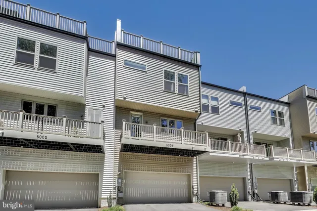 a view of a house with a balcony