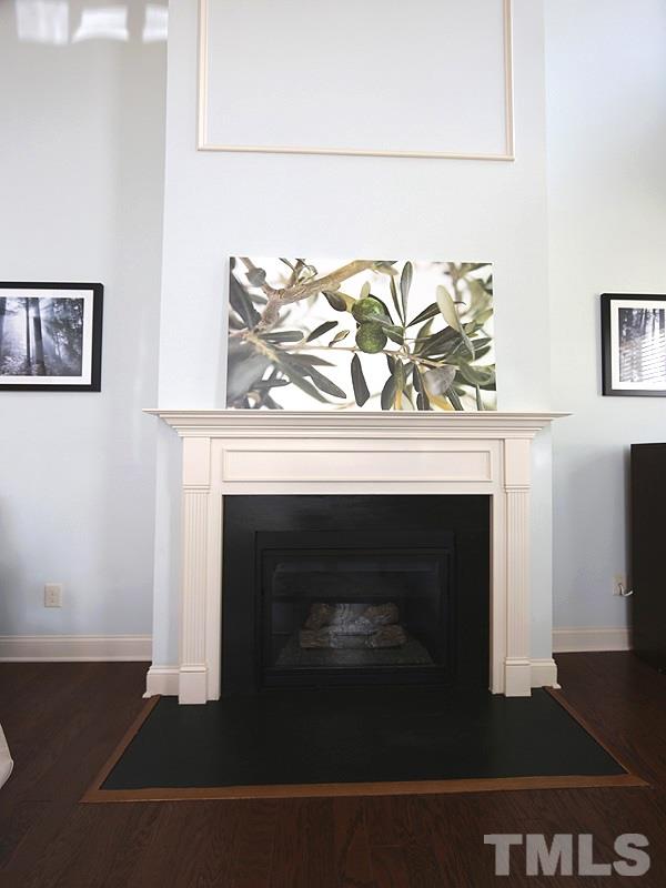 811 Chapanoke Road Raleigh, NC 27603 - Photo 5 of 25 a close view of a fireplace