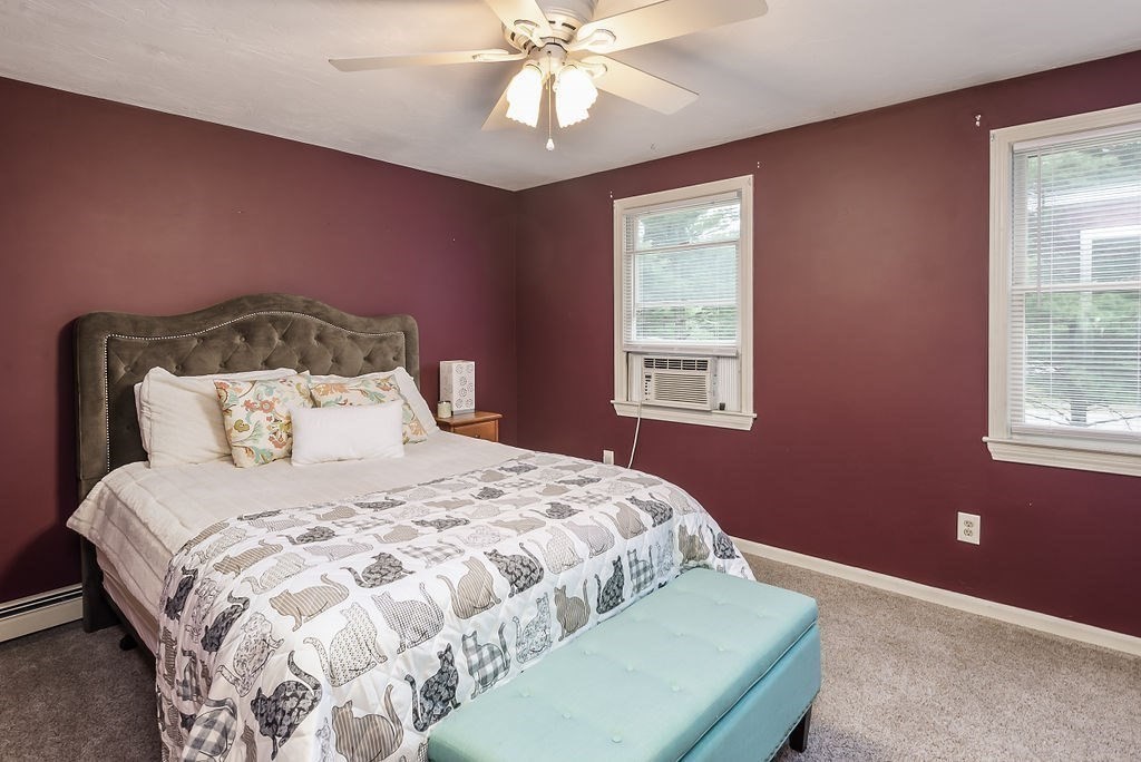 1 Spruce Tree Lane, Unit 3 Norton, MA 02766 - Photo 13 of 18 a bedroom with a bed and a window