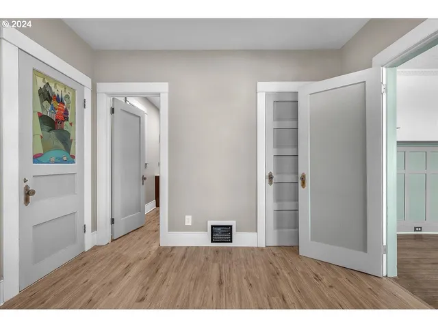 a view interior of a house and wooden floor