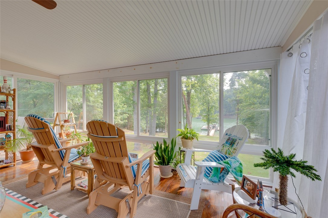 304 Carter Road Anderson, SC 29626 - Photo 8 of 37 Beautiful views from the sunroom