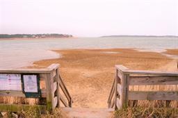 35 Ridge St Extension Wellfleet, MA 02667 - Photo 18 of 24 a view of a city and ocean view