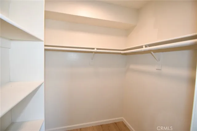 a close up view of racks on the wall