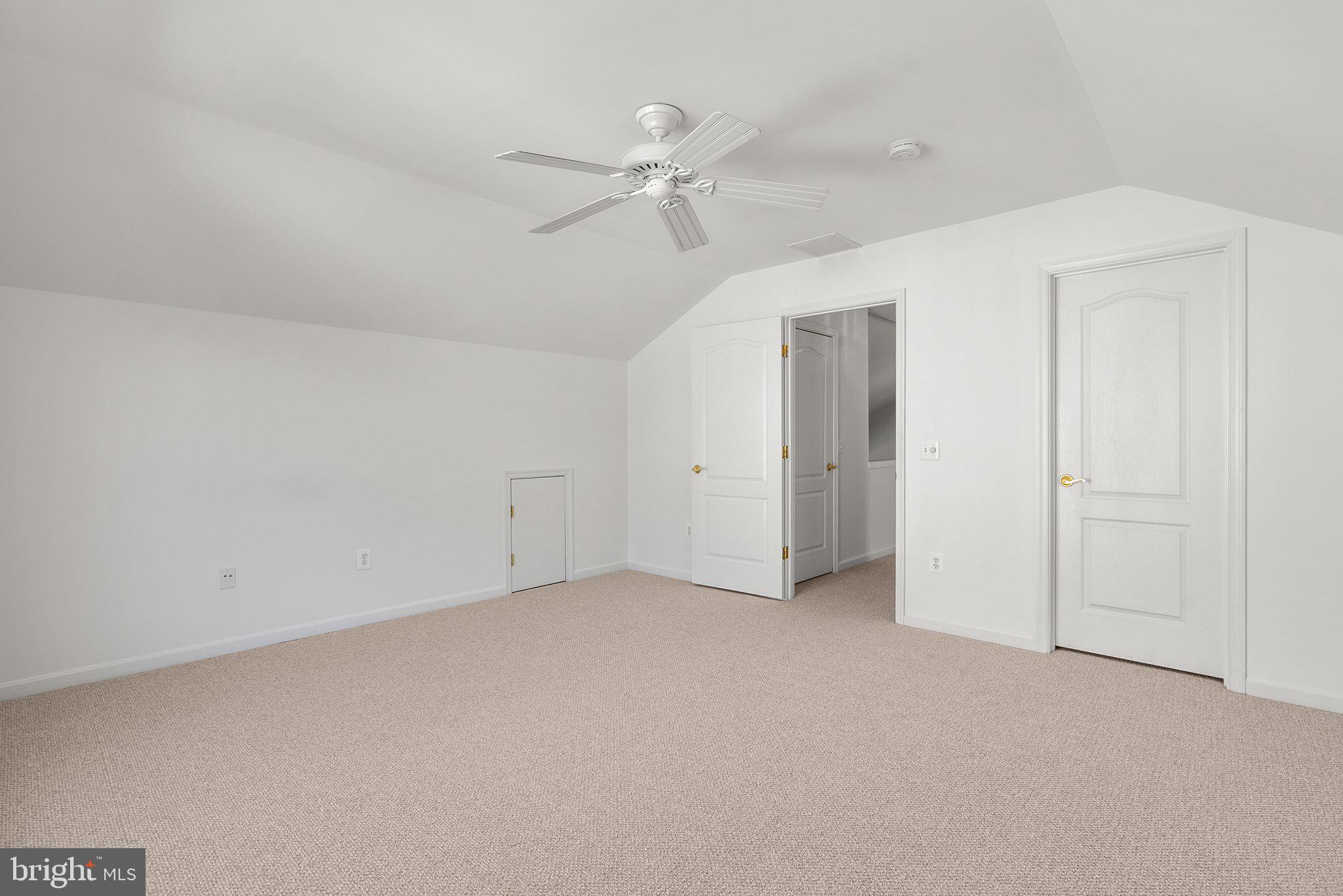 1256 Destiny Circle Annapolis, MD 21409 - Photo 29 of 49 an empty room with a ceiling fan and window