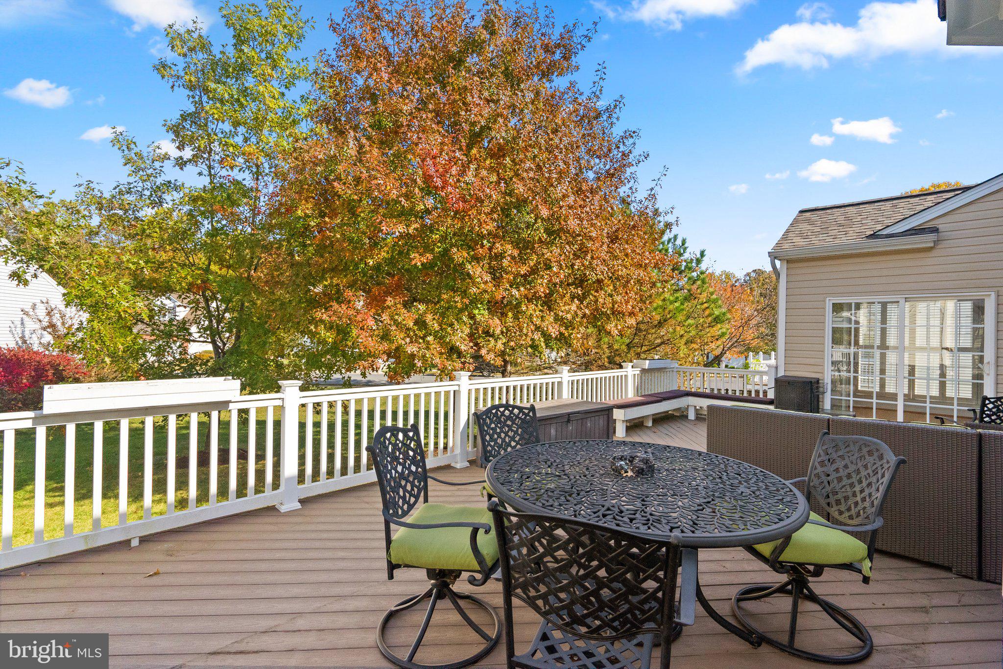 1256 Destiny Circle Annapolis, MD 21409 - Photo 40 of 49 a view of a table and chairs in roof deck
