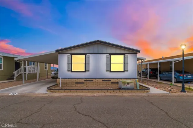 a front view of a house with porch