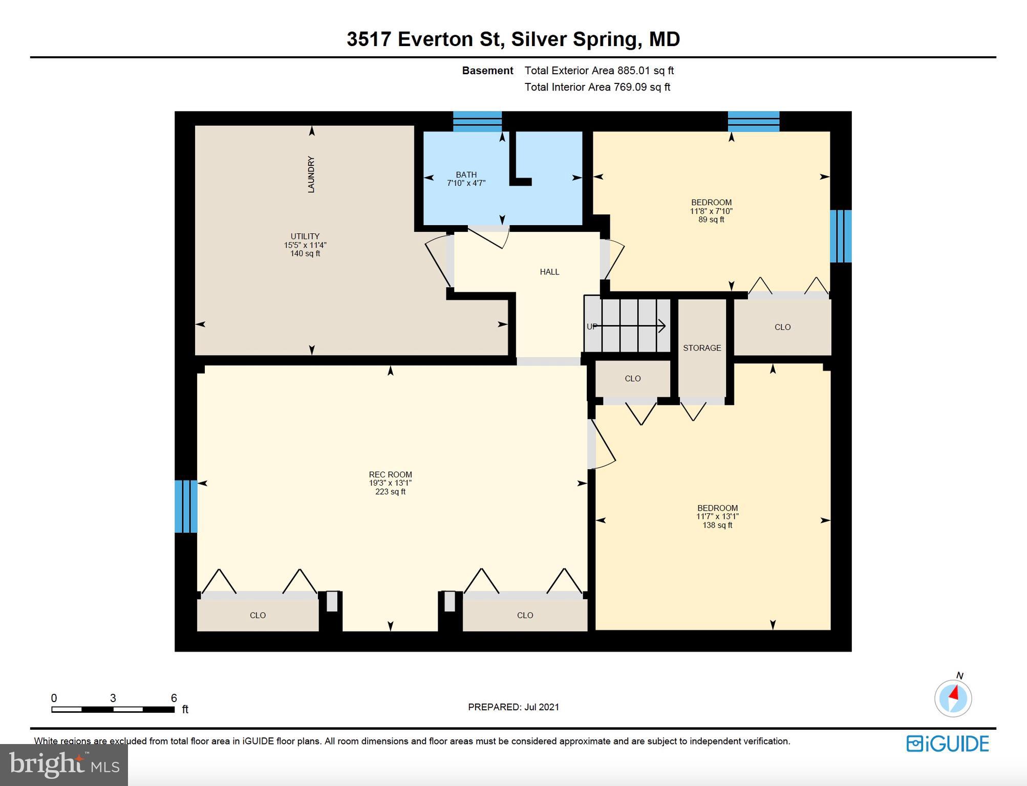 3517 Everton Street Silver Spring, MD 20906 - Photo 22 of 22 Lower Level Floor Plan