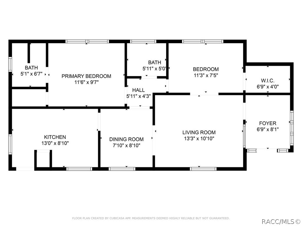 6 62nd Street Yankeetown, FL 34498 - Photo 55 of 55 a picture of a floor plan
