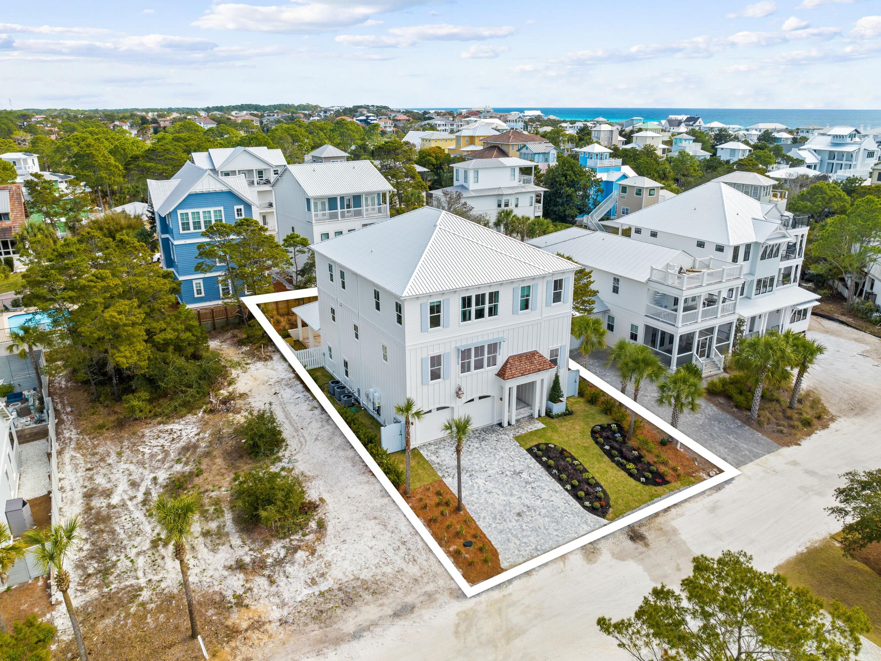 41 Marthas Lane Santa Rosa Beach, FL 32459 - Photo 12 of 101 an aerial view of residential houses with outdoor space