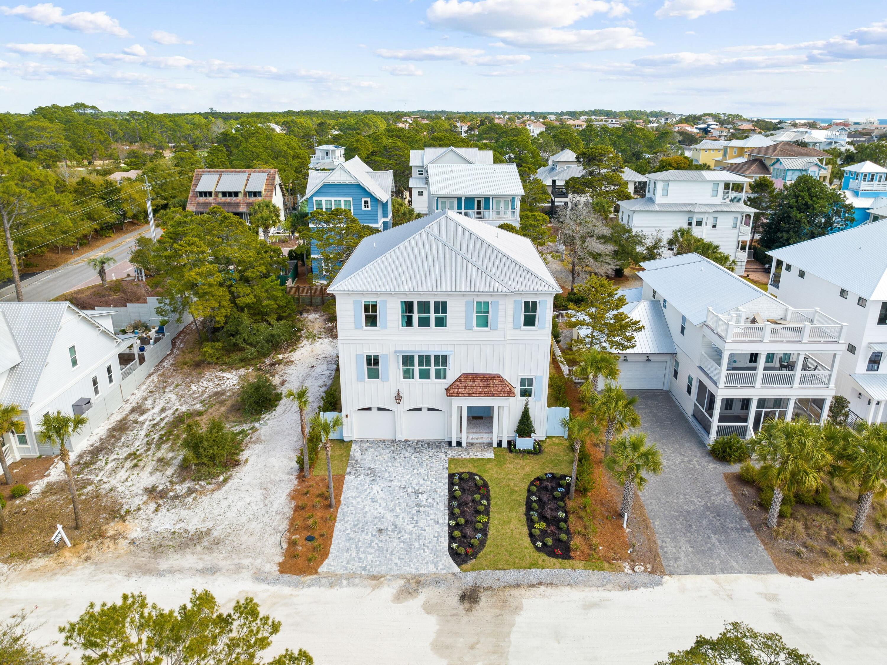 41 Marthas Lane Santa Rosa Beach, FL 32459 - Photo 13 of 101 an aerial view of residential houses with outdoor space