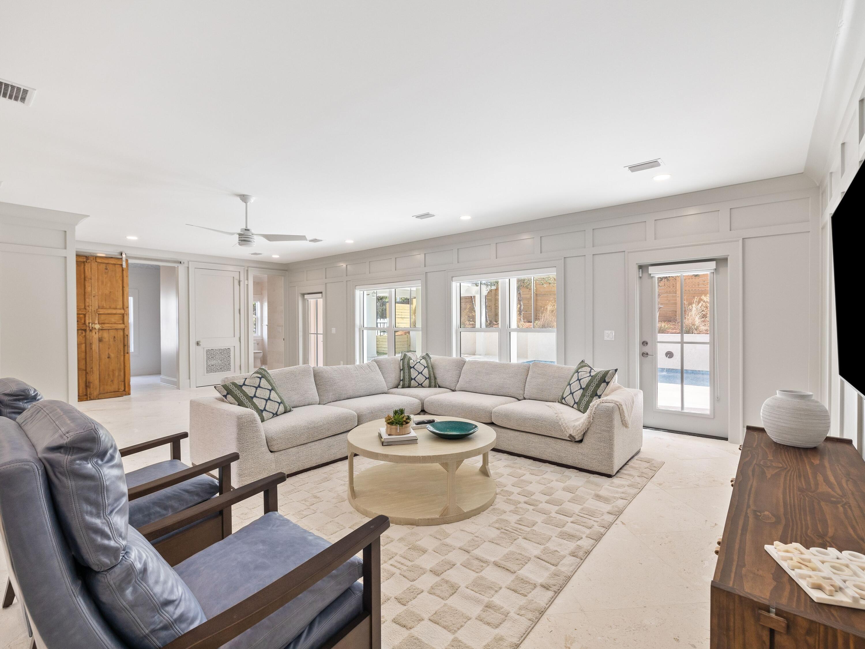 41 Marthas Lane Santa Rosa Beach, FL 32459 - Photo 32 of 101 a living room with furniture and wooden floor
