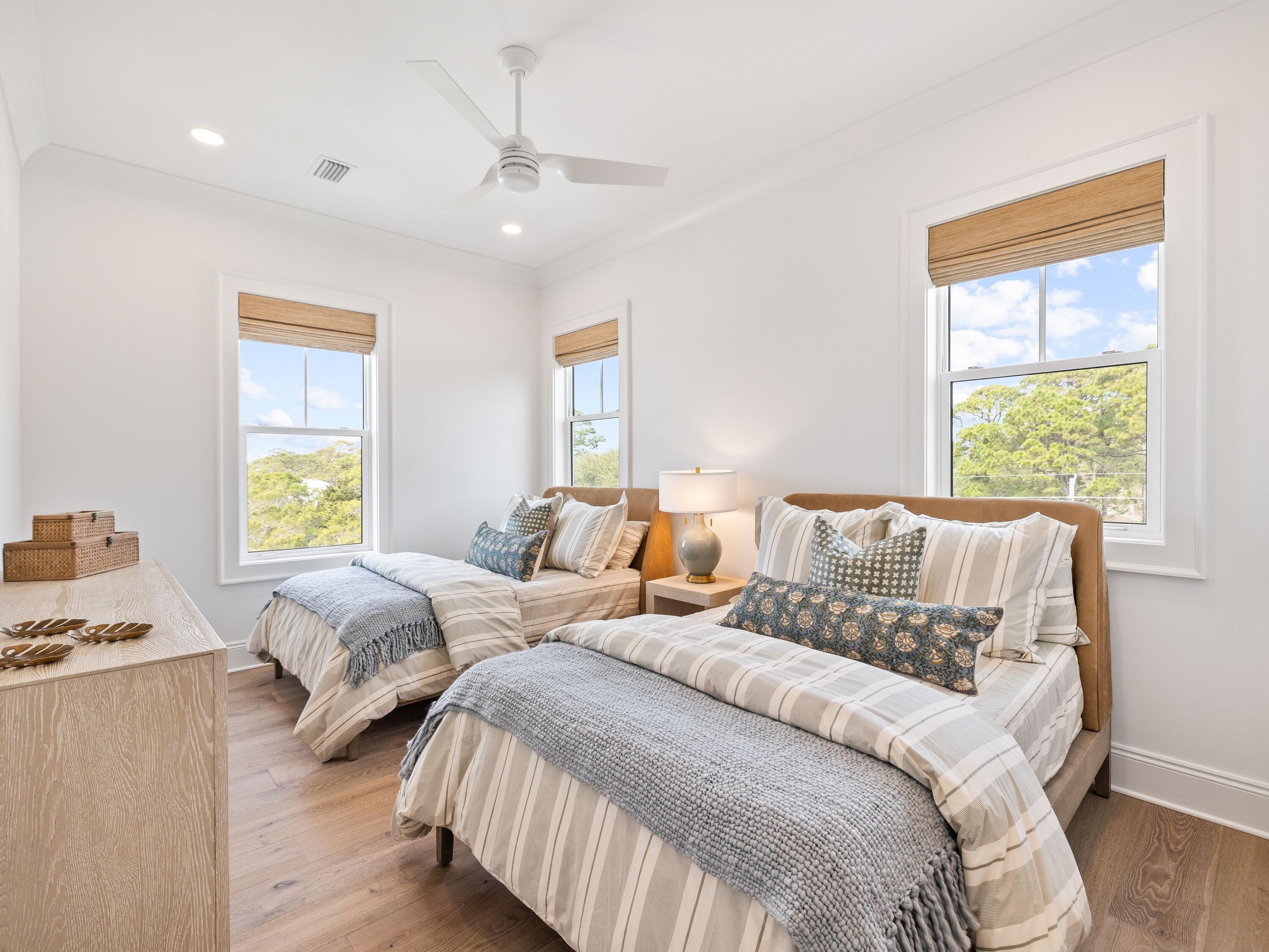 41 Marthas Lane Santa Rosa Beach, FL 32459 - Photo 92 of 101 a bedroom with two beds and a window