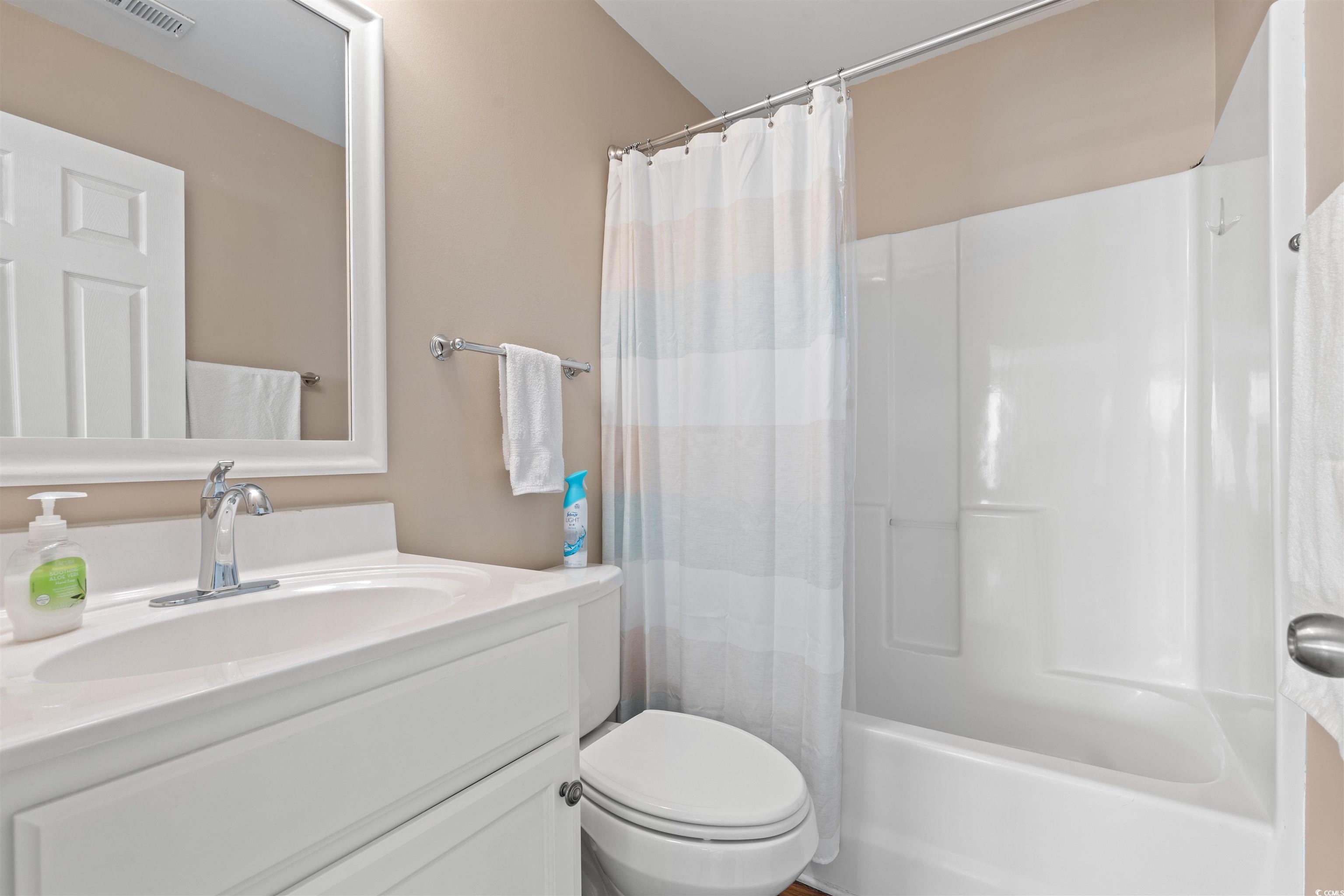 1349 Boker Road Conway, SC 29527 - Photo 13 of 21 Full bathroom with shower / tub combo and vanity