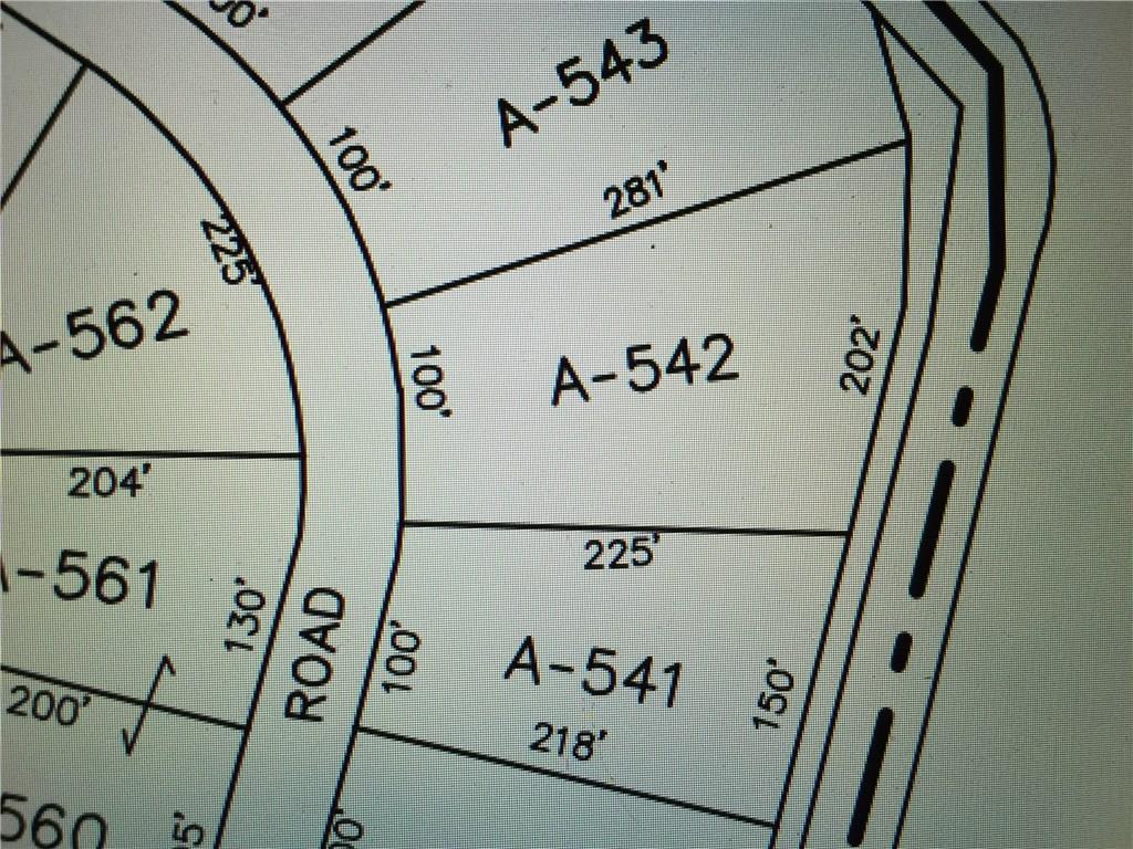 215 Beaver Dam Road North Waterboro, ME 04061 - Photo 26 of 26 Plot plan for home, Lot A-542