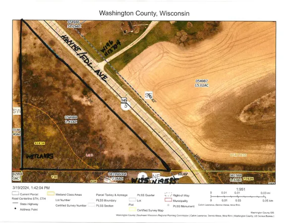 $125,000 | Lt3 Fond Du Lac Avenue, Richfield, WI 53076