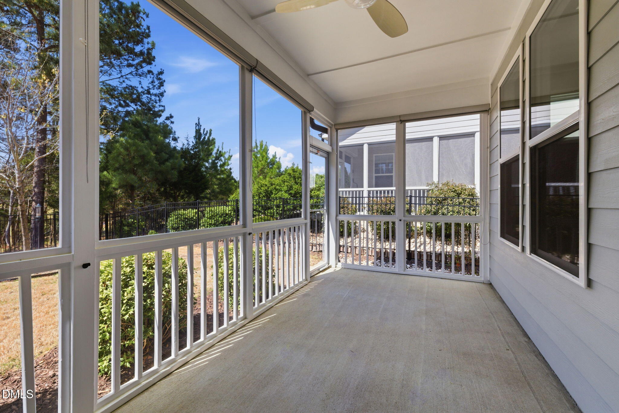 1015 Pondfield Way Durham, NC 27713 - Photo 38 of 48 a view of a porch with wooden fence