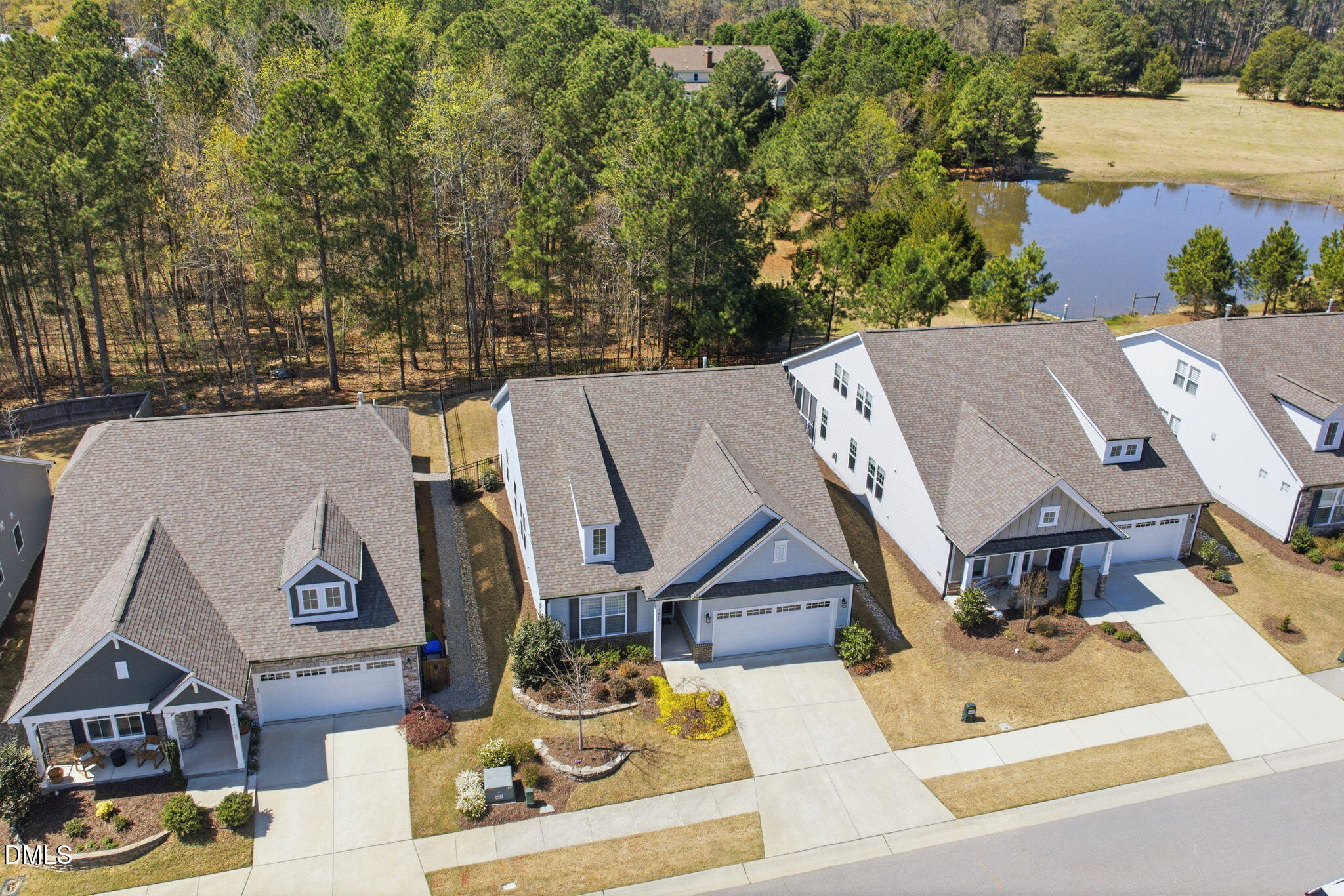 1015 Pondfield Way Durham, NC 27713 - Photo 4 of 48 an aerial view of a