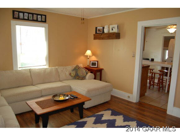 356 Lofton Road Raphine, VA 24472 - Photo 5 of 36 a living room with furniture and a wooden floor
