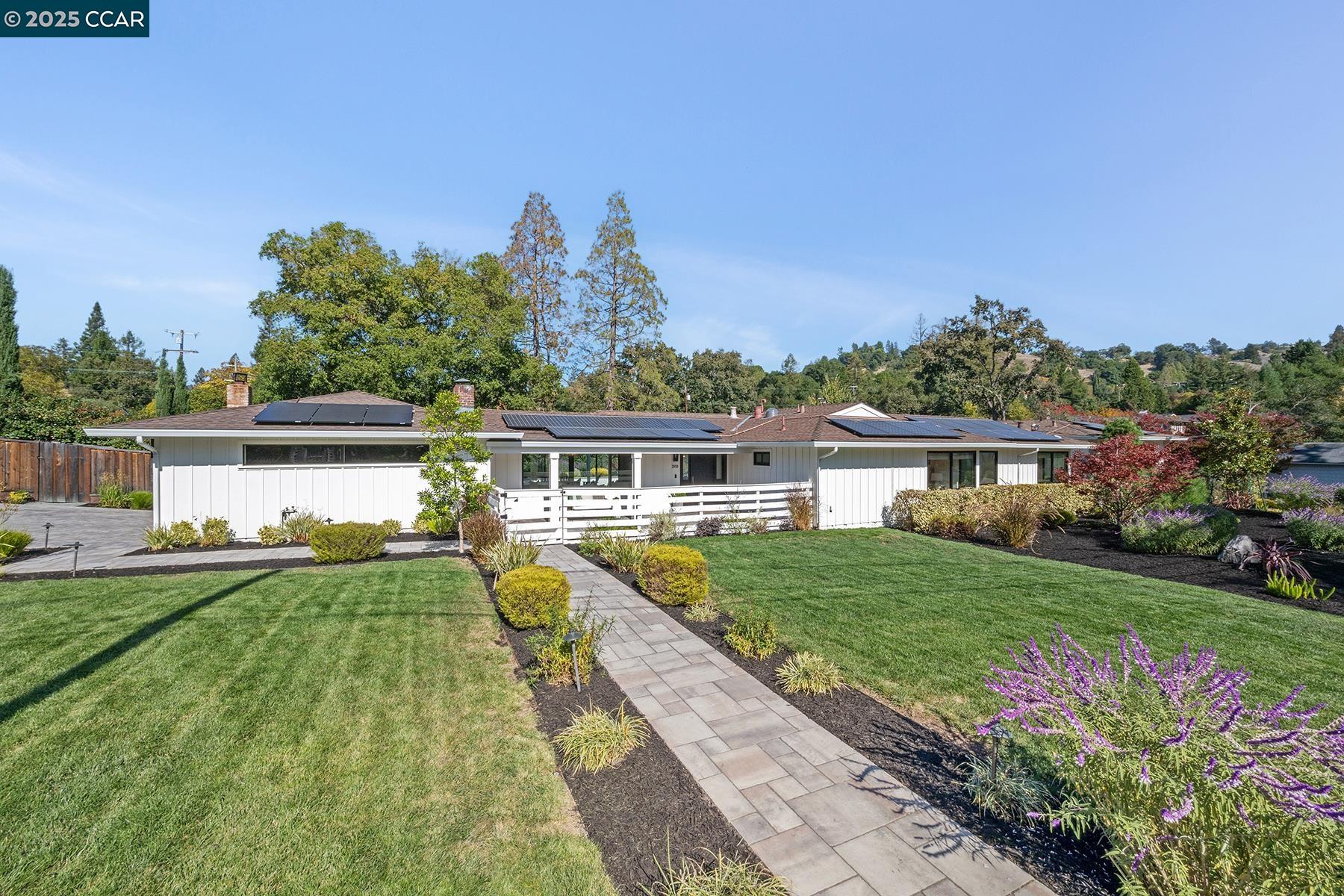 3958 Franke Lane Lafayette, CA 94549 - Photo 2 of 44 a view of a house with garden