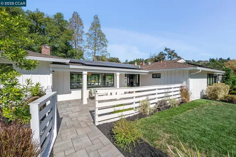 front view of house with a yard