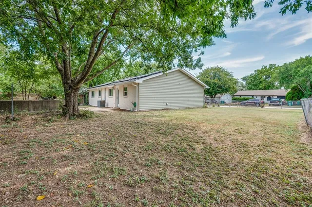 a view of outdoor space and yard
