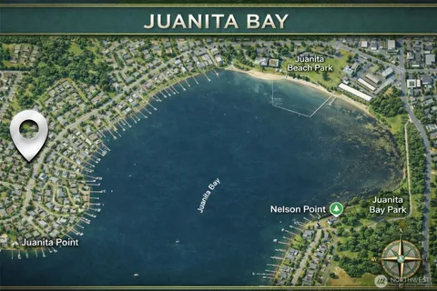 $950,000 | 8512 Northeast Juanita Drive, Kirkland, WA 98034