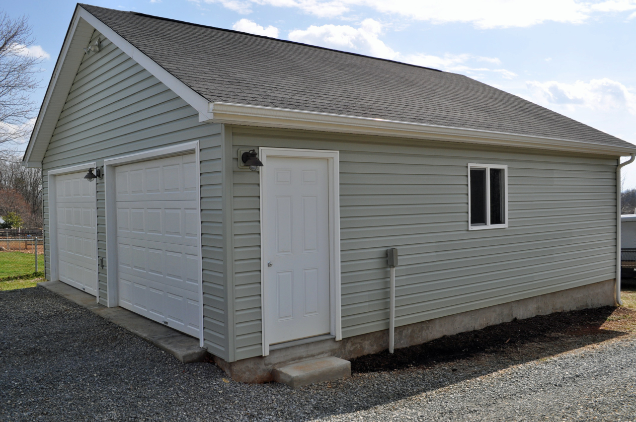 110 Mallard Point Road Wirtz, VA 24184 - Photo 24 of 34 a view of a garage