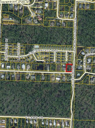 Lot 14 Las Roblas Grande Santa Rosa Beach Santa Rosa Beach, FL 32459 - Photo 4 of 4 overhead view