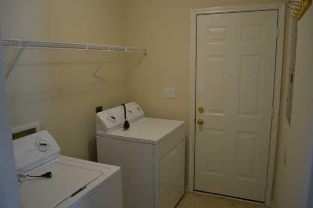 3381 Shivas Road Clarksville, TN 37042 - Photo 8 of 12 Laundry Room off of Garage. Washer/Dryer Convey with Home