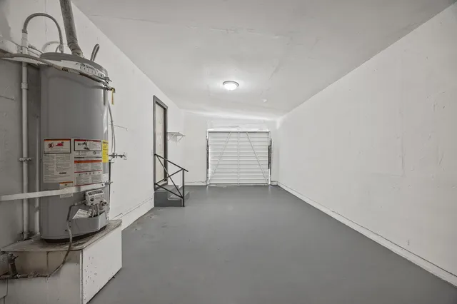 a view of a storage & utility room