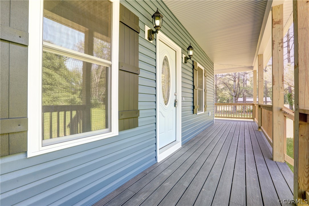 301 Riverside Drive Lanexa, VA 23089 - Photo 13 of 15 Front Wrap Porch - Trex Decking is an Upgrade