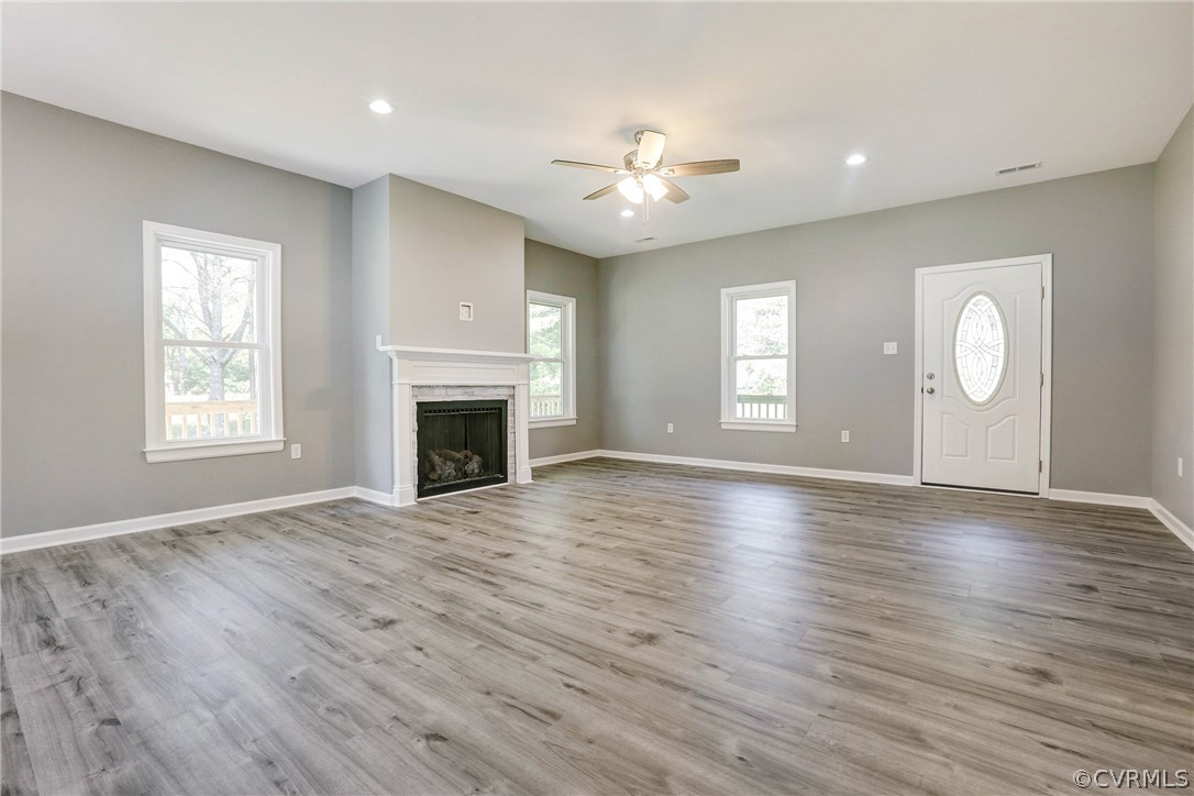 301 Riverside Drive Lanexa, VA 23089 - Photo 2 of 15 Living Room - Fireplace is an Upgrade