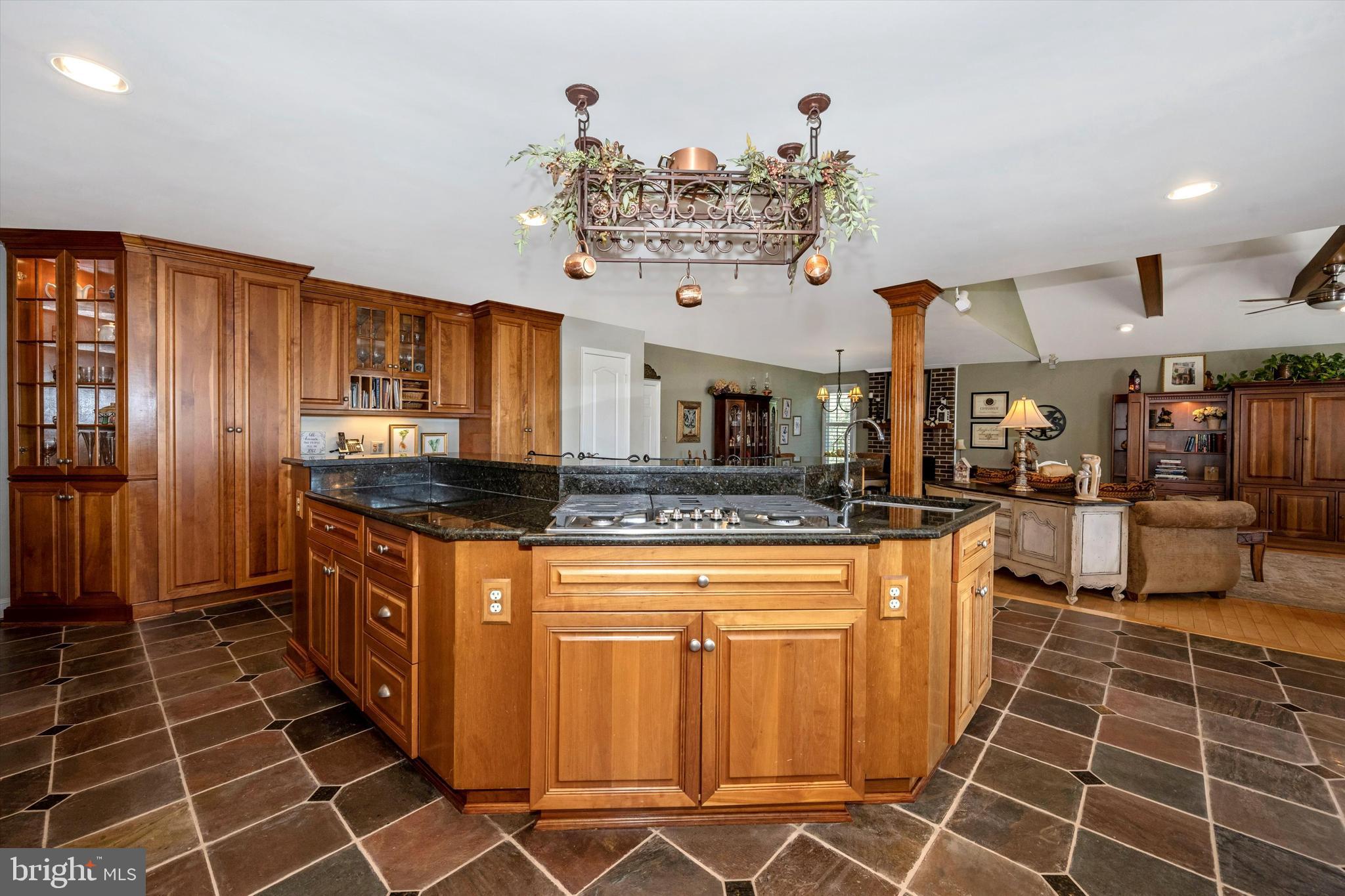 23307 Woodfield Road Gaithersburg, MD 20882 - Photo 12 of 52 Island w/5 Burner Gas Cooktop & Retractable Vent