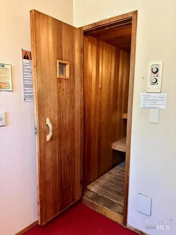 a view of a large window